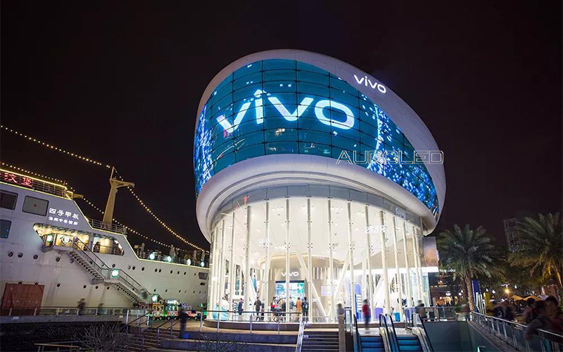 VIVO Lab旗艦店酷炫<a href=http://suerben.cn/toumingping/ target=_blank class=infotextkey>透明屏</a>效果